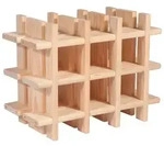 Astigarraga Kit Line Flaschenregal Flaschenregal "RIOJA", Weinregal aus Vollholz