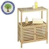WENKO Beistellschrank Haushaltsregal mit Schrankfach.
