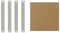 shelfplaza Schwerlastregal HOME, Fachboden-Set / Zusatzboden f&uuml;r...