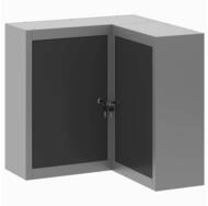 vidaXL Werkzeugbox Werkzeugschrank mit Regal Schwarz und Grau 55 x 55 x 55 cm...
