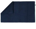 Rhomtuft Badematte Pur, 100% Baumwolle, Wendemodell blau 70.00 cm x 130.00 cm