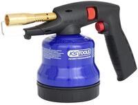 KS Tools L&ouml;tlampe, Universal-Kartuschenl&ouml;tger&auml;t mit Piezo-Z&uuml;ndung, blau