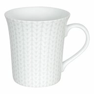K&ouml;nitz Becher White Silence Wole 310 ml, Porzellan