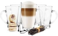 Sendez Latte-Macchiato-Glas 6 Latte Macchiato Gl&auml;ser 300 ml + 6...