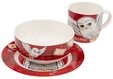 United Labels&reg; Fr&uuml;hst&uuml;cks-Geschirrset Harry Potter - Hedwig Eule - 3-teilig,...