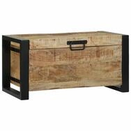 vidaXL Nachttisch, Aufbewahrungs-Truhen Braun 60 x 30 x 30 cm Massivholz Mango