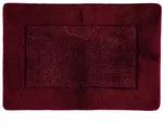 Rhomtuft Badematte Versailles, H&ouml;he 20.00 mm, 100% Polyacryl rot 60.00 cm x...
