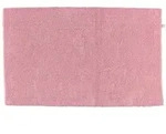 Rhomtuft Badematte Pur, 100% Baumwolle, Wendemodell rosa 60.00 cm x 100.00 cm