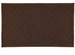 Rhomtuft Duschmatte Seaside, H&ouml;he 6 mm, 100% Baumwolle braun 70.00 cm x 120.00...