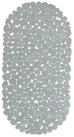 relaxdays Antirutschmatte 10 x Badewanneneinlage Steinoptik grau