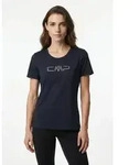 CMP Funktionsshirt WOMAN CO T-SHIRT Kurzarm, mit Rundhalsausschnitt, atmungsaktiv,