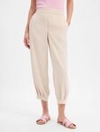 someday Bundfaltenhose Cislia Flowy beige 36