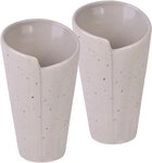 CreaTable Snackschale Cone, Steinzeug, (Set, 2-tlg), Servierschale, Dipschale,