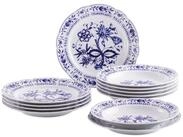 KAHLA Tafelservice Zwiebelmuster 12tlg. (12-tlg), 6 Personen, Porzellan, Made in
