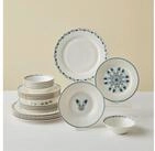 Karaca Geschirr-Set Karaca Forever Iznik Bone China Tafelservice 24-tlg., 6 Pers.
