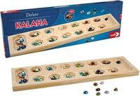Spiel Noris 606101981 - Deluxe Kalaha, Mancala-Spiel, Steinchen-Spiel