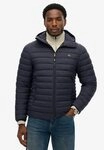 Superdry Steppjacke Hooded Fuji Lite Jacket slim fit Form, mit Kapuze