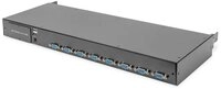 Digitus DIGITUS KVM-Switch 8Port 1HE modularisierte KVM-Konsole Netzwerk-Switch