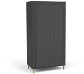Beautysofa Dreht&uuml;renschrank Zweit&uuml;rer Monta mit zwei Ablagefl&auml;chen und einer