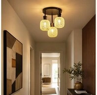 GLOBO LIGHTING LED Deckenleuchte, Leuchtmittel inklusive, Warmwei&szlig;, LED