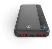 Nedis PBKPD20W125BK Powerbank 1260110 Lithium-Polymer (1 St), USB-C, 2x USB-A,...