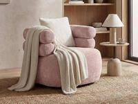 Beautysofa Drehsessel NANO moderner Polstersessel, 360&deg; drehbar (inkl....