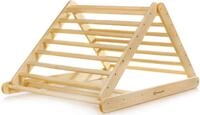 BabyGo Kletterger&uuml;st Woodland Kletterdreieck Triangle, natur, aus Holz, Made in