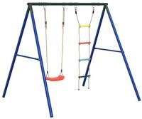 vidaXL Spielturm Schaukel-Set mit Schaukelsitz und Strickleiter