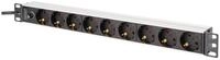 Digitus Digitus Steckdosenleiste 19" PDU mit Aluminiumprofil, 9-fach...
