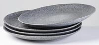 Gipfelst&uuml;ck Speiseteller Teller Set, Moos'n'Stein, (4 St), Scandi-Style,...