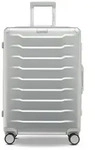 Stratic Hartschalen-Trolley Alu Trolley, 4 Rollen silberfarben 47 cm x 68 cm x...