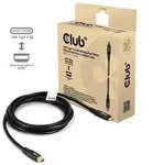 CLUB3D CAC-1561 DisplayPort-Kabel 2 m Mini DisplayPort USB Typ-C Schwarz Audio-...