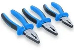 H&ouml;gert Schraubendreher Kombizange Flach-Rundzange CrV Multifunktionszange blau 180mm