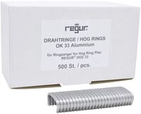 Regur Tackerklammer Regur 60722 Drahtringe 450 St. Abmessungen (L x B) 35 mm x...