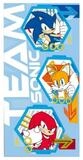 Sonic Badet&uuml;cher Team Sonic the Hedgehog Strandtuch 70&times;140 cm &ndash; Badetuch, 100%