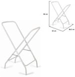 Moni Babybadewanne Babybadewannenst&auml;nder Lilly, H&ouml;he 86 cm faltbar, passend f&uuml;r
