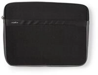 Nedis Laptop-H&uuml;lle NBSE15100BK, Neopren-Schutz, flexibles Design, f&uuml;r Alltag und