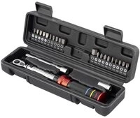 TOOLCRAFT Drehmomentschl&uuml;ssel 23 stk. TO-10332102 Drehmomentschl&uuml;ssel-Set 1/4 (6.3