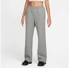 Nike Sportswear Sporthose W NK STDO FLC MW MR STD OH PNT weites Bein, aus Baumwolle