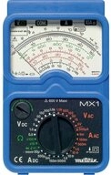 METRIX Spannungspr&uuml;fer Metrix MX 1 Hand-Multimeter analog Spritzwassergesch&uuml;tzt