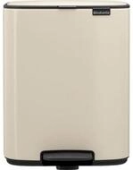 Brabantia M&uuml;lltrennsystem Treteimer Bo 12 Liter Soft Beige