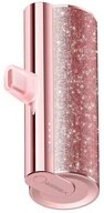 VEGER Powerbank 5 000 mAh mit eingebautem Anschluss 12W PlugOn mit Glitzer Powerbank