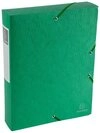 EXACOMPTA Archivcontainer 10x Archivboxen R&uuml;cken 60mm + Etikett Karton 600g/qm A4