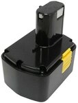 AccuCell Werkzeugakku NiMH 14,4V 2,0Ah ersetzt Hitachi EB1414L Akku 2000 mAh (14,4 V)