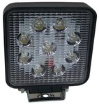 Berger & Schr&ouml;ter LED Arbeitsleuchte rund 9x3 W, 1890 Lumen, 9 x Hochleistungs-LED