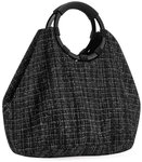REISENTHEL&reg; Einkaufsshopper LOOPBAG HOBO BOUCLE BLACK, Schwarz, 18 l, Polyester,