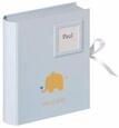 Walther Fotoalbum FB-148-L Aufbewahrungsbox Baby Animal blau