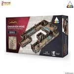 Archon Studio Spiel, Dungeons and Lasers - Dwarven Mine - Half-Height Walls -