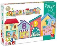Goula Spiel Goula 55260 Puzzle 1-10 Lernspiel, Goula 55260 Puzzle 1-10...