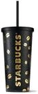 Starbucks Coffee-to-go-Becher STARBUCKS Coffee Beans Edition Cold Cup Edelstahl